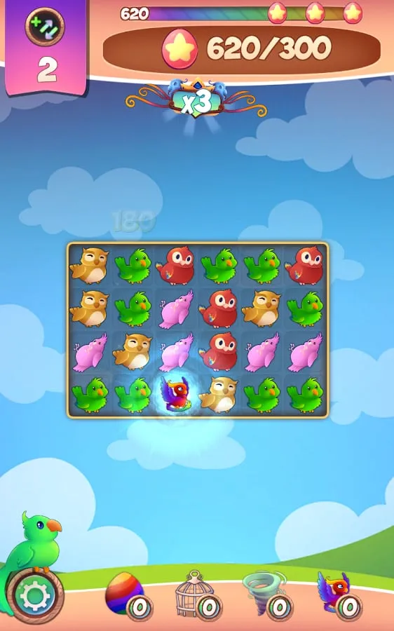 Birds: Free Match 3 Games