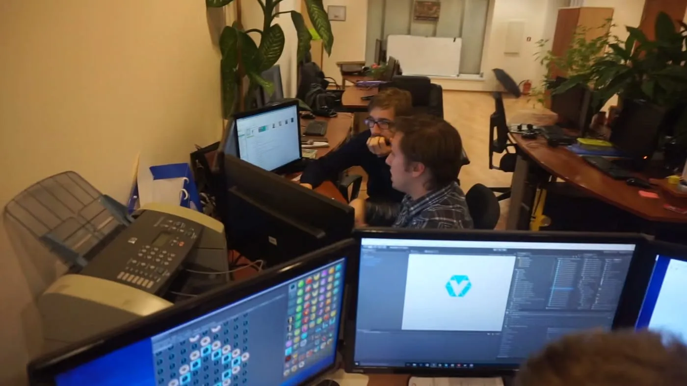 Редактор уровней в работе, MadSword
